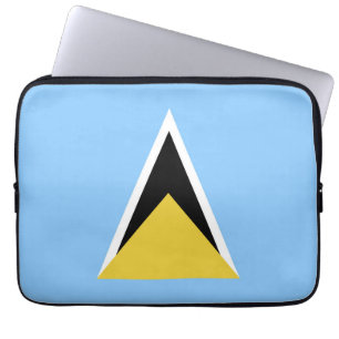 Capa Para Notebook bandeira santo Lúcia