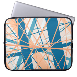 Capa Para Notebook Bandeja de Eletrônicos Abstrato da praia