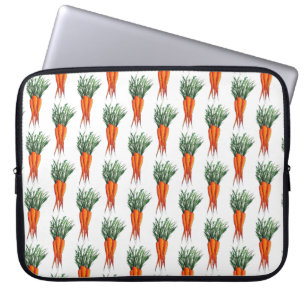 Capa Para Notebook Bando de Carrots Orange Vegetable Veggie Garden