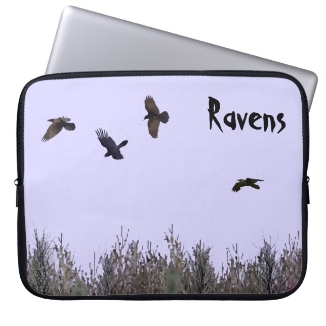 Capa Para Notebook Bando de Ravens (Frente)