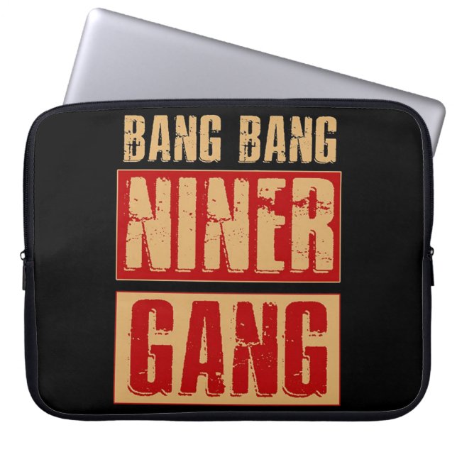 Capa Para Notebook Bang Bang Niner Gang (Frente)