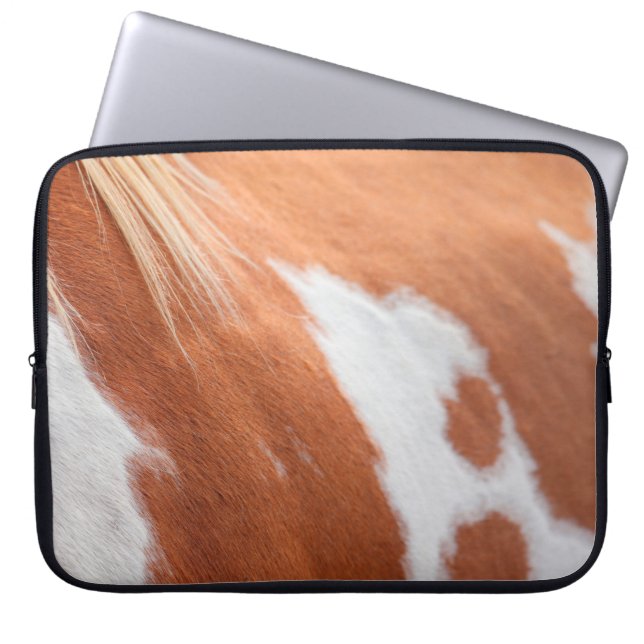 Capa Para Notebook Banho de equídeos casaco (Frente)