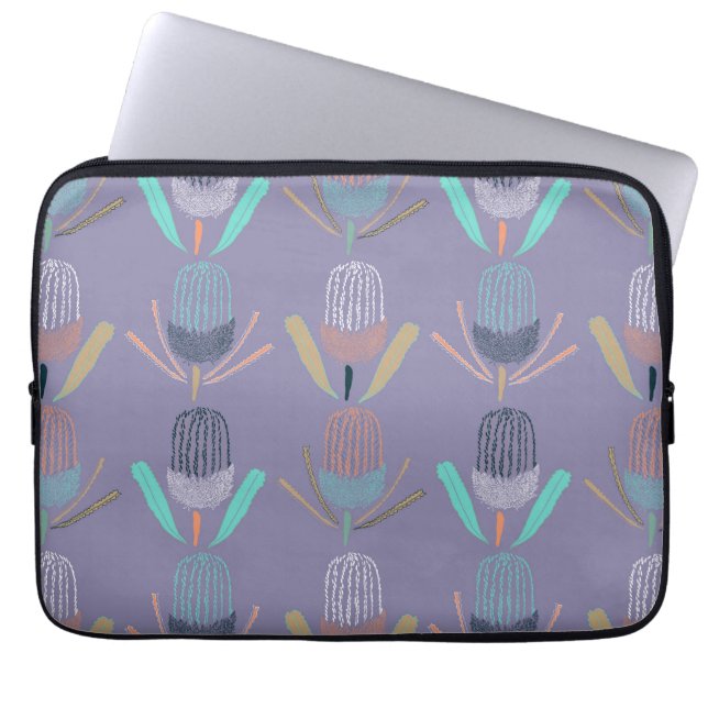 Capa Para Notebook Banksia Lilac (Frente)