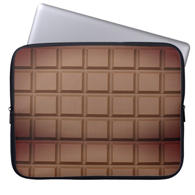 Capa Para Notebook Bar de chocolate  (Frente)