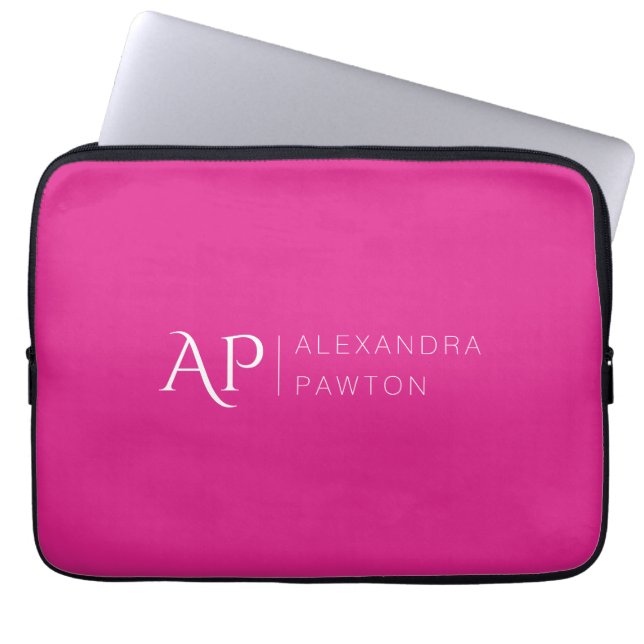 Capa Para Notebook Barby Rosa Simples Personalizado (Frente)