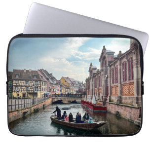 Capa Para Notebook Barco fluvial em Little Venice