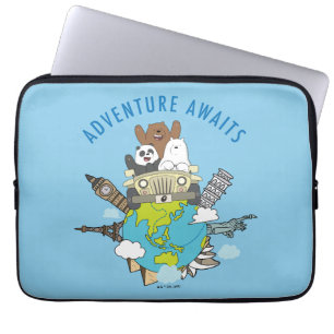 Capa Para Notebook Bare Bears - Aventura Aguarda