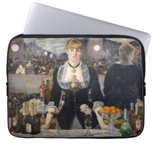 Capa Para Notebook Barmaid Girl vitoriana em Folies Bergere, França