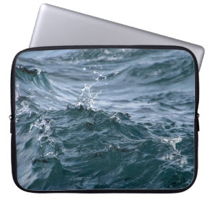 Capa Para Notebook Barra de Água Azul