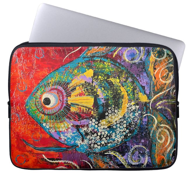 Capa Para Notebook Barra de Peixe Superior (Frente)