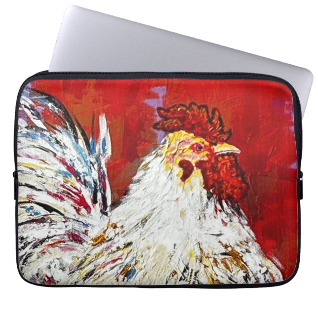 Capa Para Notebook Barra Superior do Rooster Lap (Frente)