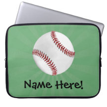Baseball personalizado em crianças verdes