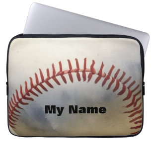Capa Para Notebook Baseball Seu Nome