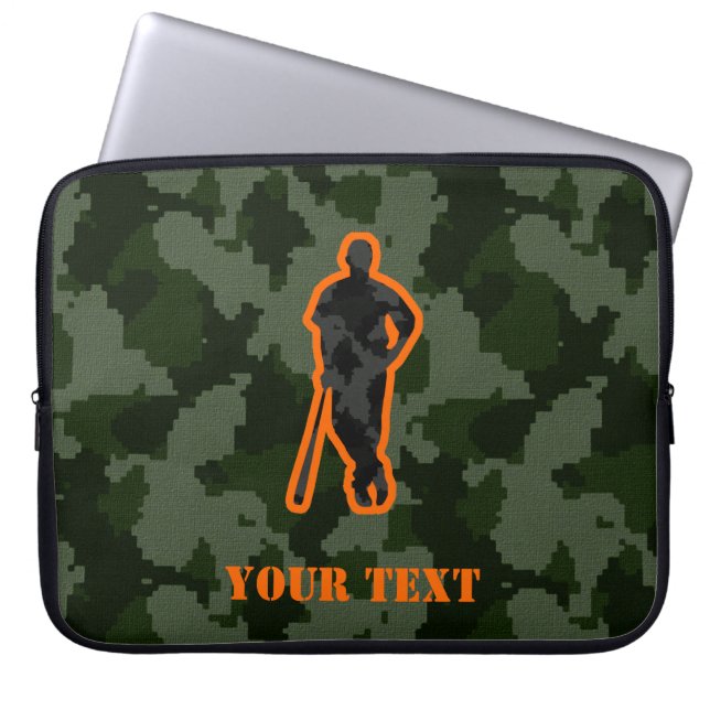 Capa Para Notebook Basebol de Camo (Frente)