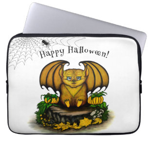Capa Para Notebook Bat Bonito do Halloween