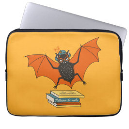 Capa Para Notebook Bat Granny Book Lover