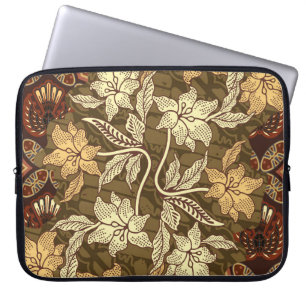 Capa Para Notebook Batifos indonésios com patamar de fauna e flora