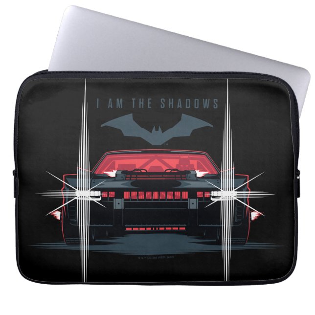 Capa Para Notebook Batman Batmobile - Eu Sou As Sombras (Frente)