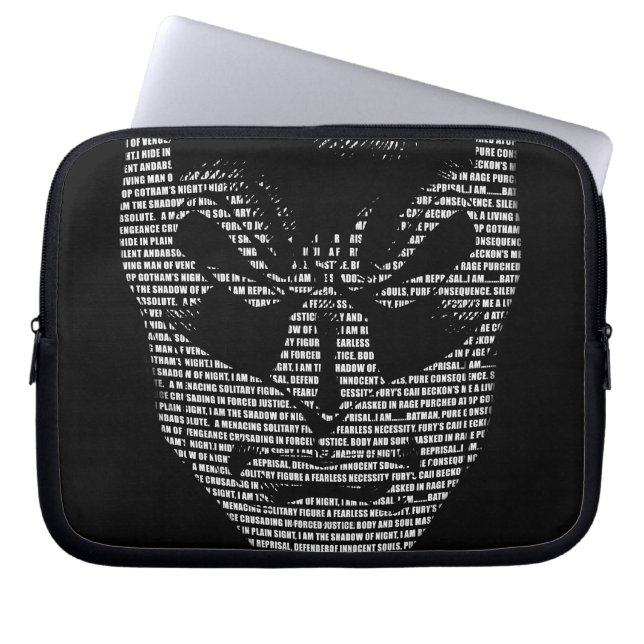 Capa Para Notebook Batman Head Mantra (Frente)