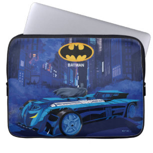 Capa Para Notebook Batman Patrulha Noturna na Cidade de Gotham