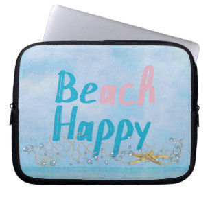 Capa Para Notebook Beach Happy Starfish