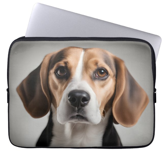 Capa Para Notebook Beagle Cute (Frente)