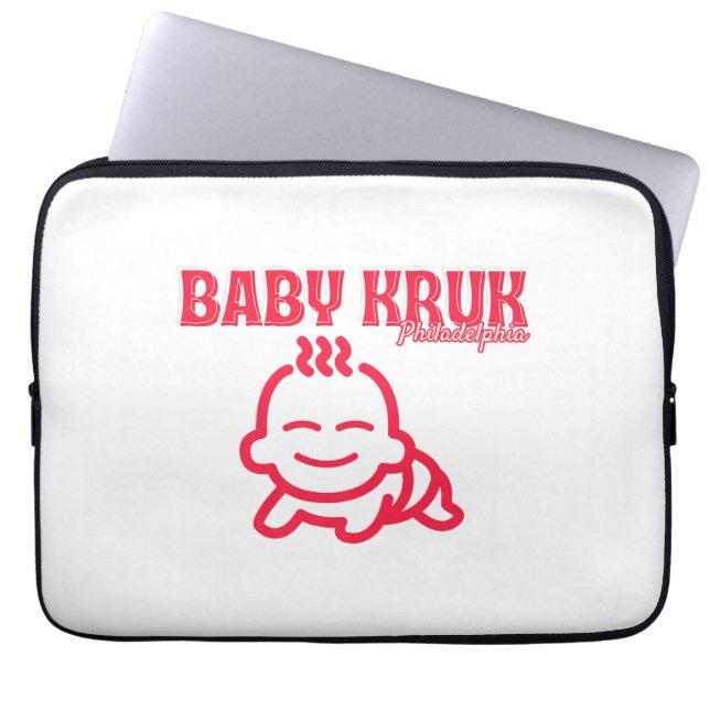 Capa Para Notebook Bebê Engraçado Kruk Philadelphia Premium  (Frente)