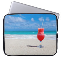 Beber Na bolsa de laptop Da Praia