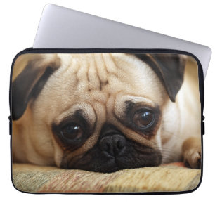 Capa Para Notebook Bebês Mais Pobres Bebê Pug Puppy