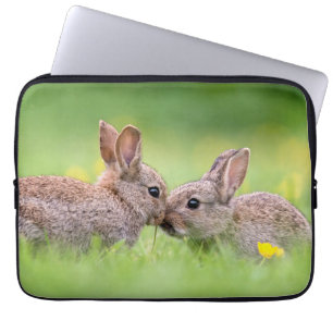 Capa Para Notebook Bebês Mais Pobres Bunny Kiss