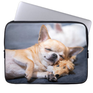 Capa Para Notebook Bebês Mais Pobres   Cão Chihuahua de cabelos verme