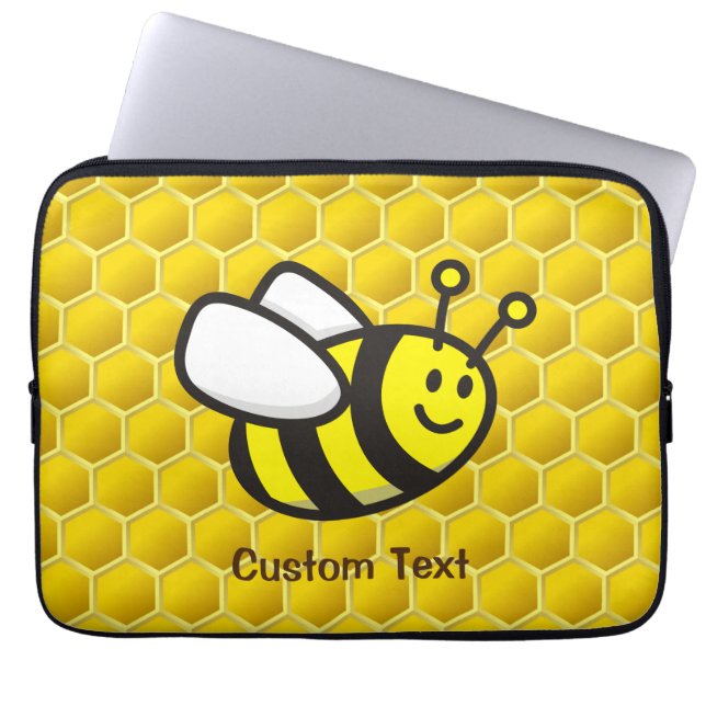 Capa Para Notebook Bee Cartoon (Frente)