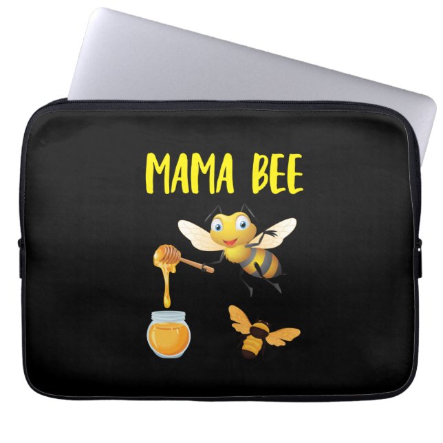 Capa Para Notebook Beekeeper Art Mama Bee (Frente)