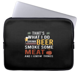 Capa Para Notebook Beer Beer Beer Eu Bebo Cerveja Fumar Um Pouco De C