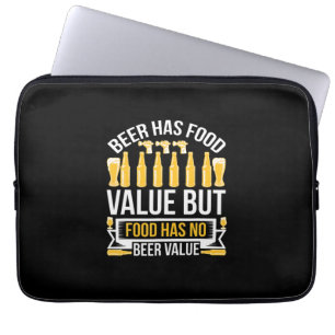 Capa Para Notebook Beer Tem Valor Comida Aniversário