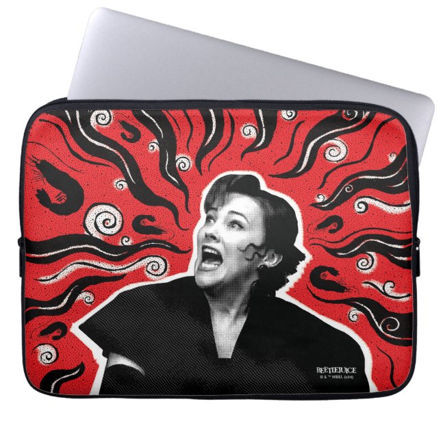 Capa Para Notebook Beetlesumo | Delia Deetz (Frente)