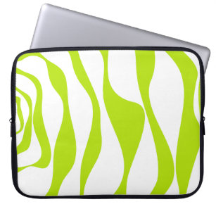 Capa Para Notebook Bei e Fluxo 4 em Verde limão e Branco