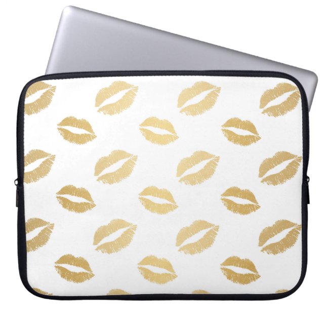Capa Para Notebook Beijos Brilhantes (Frente)