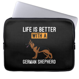 Capa Para Notebook Bekeeper Art Com Um German shepherd