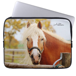 Capa Para Notebook Bela Bolsa de laptop Personalizada de Cavalo