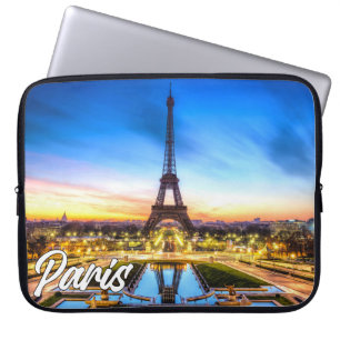 Capa Para Notebook Bela Paris, França Torre Eiffel