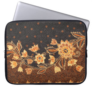 Capa Para Notebook Beleza de Batik, Indonésia malaia