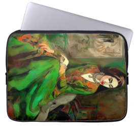 Capa Para Notebook Beleza em Verde