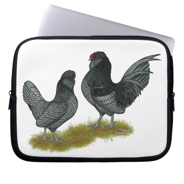 Capa Para Notebook Belga Watermaal Bantams (Frente)