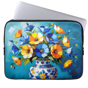 Capa Para Notebook Belíssimo Vaso de Flores 