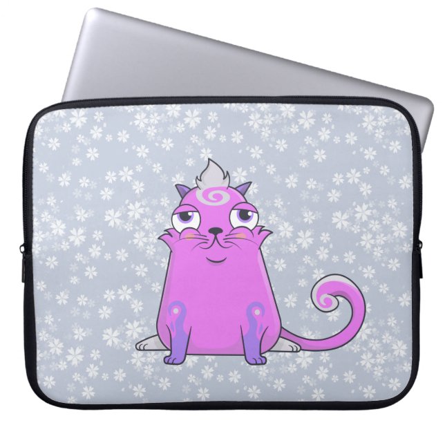 Capa Para Notebook Bella quer jogar criptokitty (Frente)