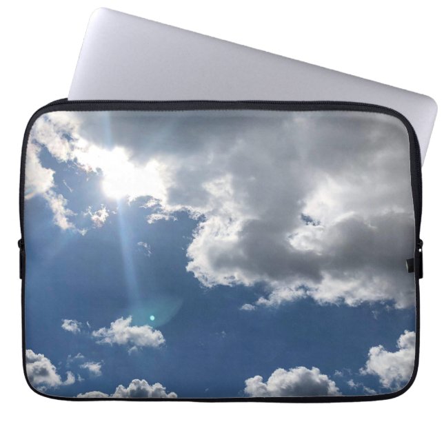 Capa Para Notebook Belo Dia Brilhante (Frente)