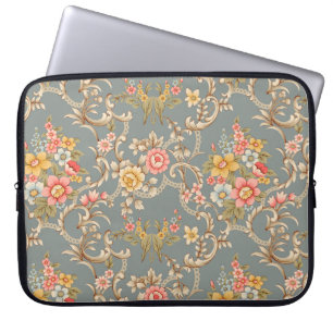 Capa Para Notebook Belo estilo de ornamento Barroco design