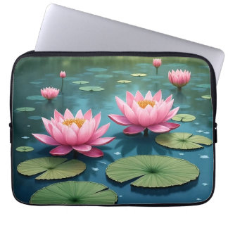 Capa Para Notebook Belo Sião Lotus Bolsa de laptop 13 polegadas