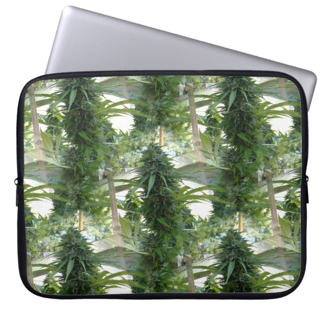 Capa Para Notebook Belo sonho azul florescente... (Frente)